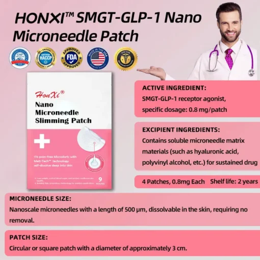 HonXi® Nano Microneedle Slimming Patch